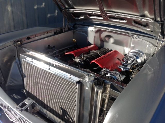 1957 Silver Chevrolet Bel Air/150/210 2 Door Hard Top