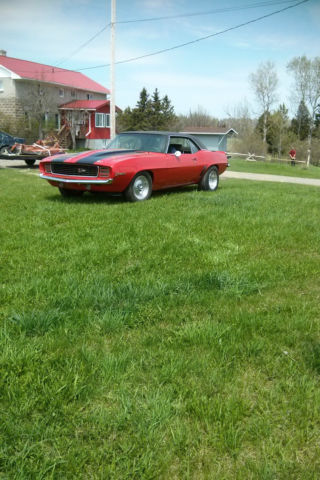 1969 Red Chevrolet Camaro Coupe