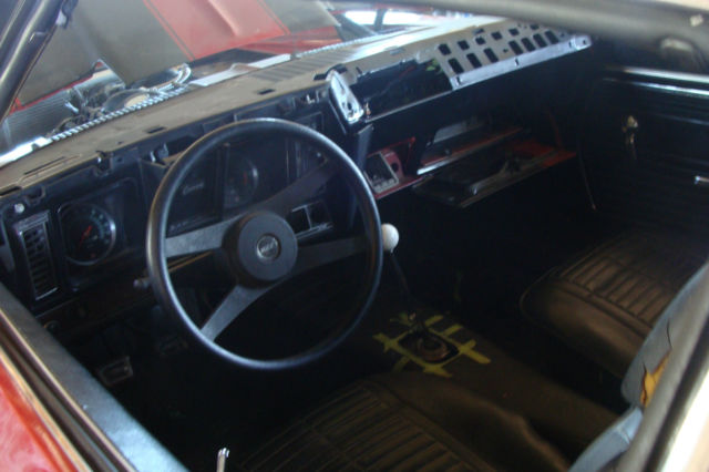 1969 Red Chevrolet Camaro Coupe