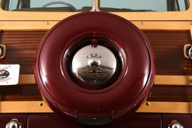 1949 Maroon Ford Other Station Wagon
