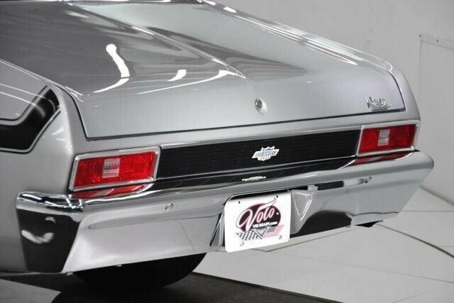 1972 Silver Chevrolet Nova Coupe