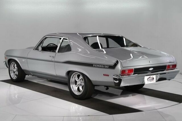 1972 Silver Chevrolet Nova Coupe