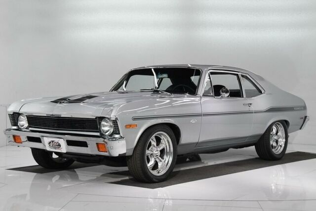 1972 Silver Chevrolet Nova Coupe