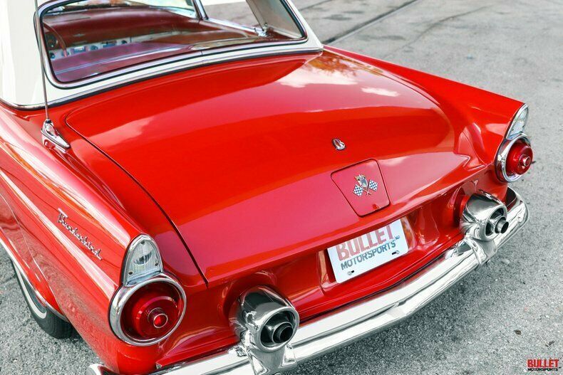 1955 Red Ford Thunderbird