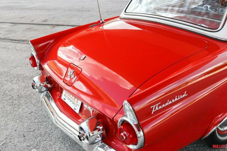 1955 Red Ford Thunderbird