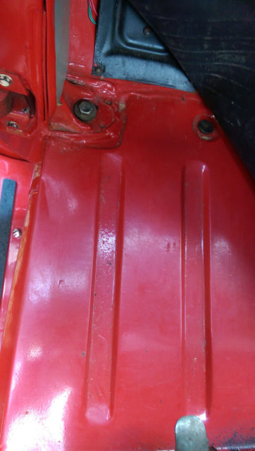 1956 Red Ford F-100 Pickup (Truck)