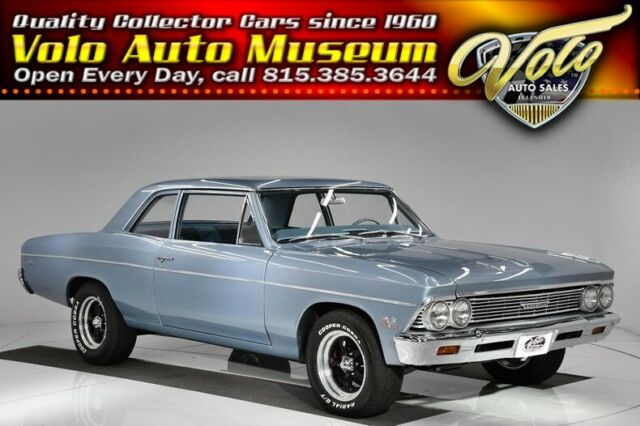 1966 Blue Chevrolet Chevelle Sedan