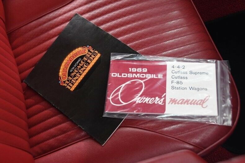 1969 Black Oldsmobile 442 Hardtop