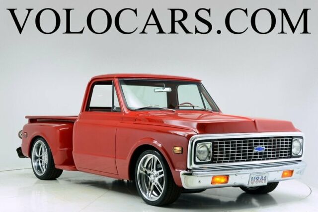 1971 Red Chevrolet C-10 Pickup Truck