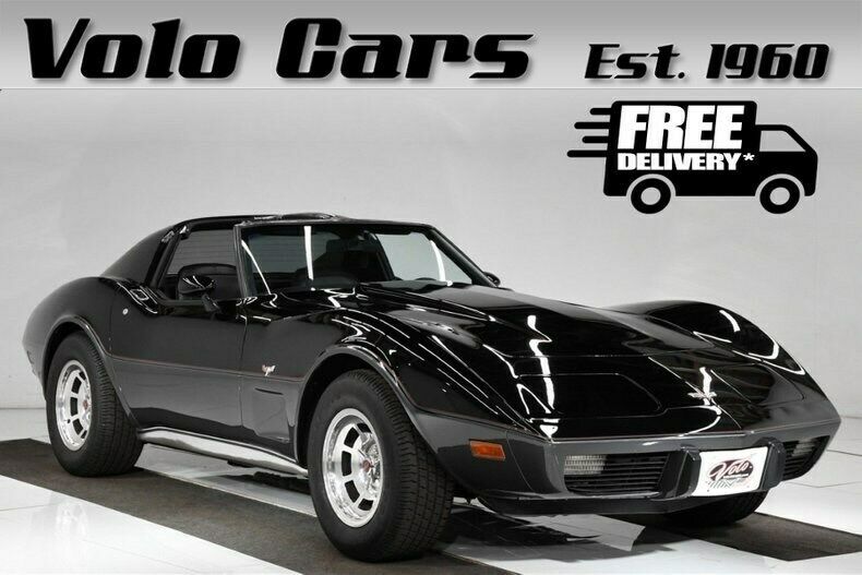 1977 Black Chevrolet Corvette Coupe