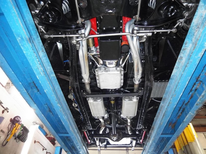 1955 Red Chevrolet Bel Air/150/210 Hardtop