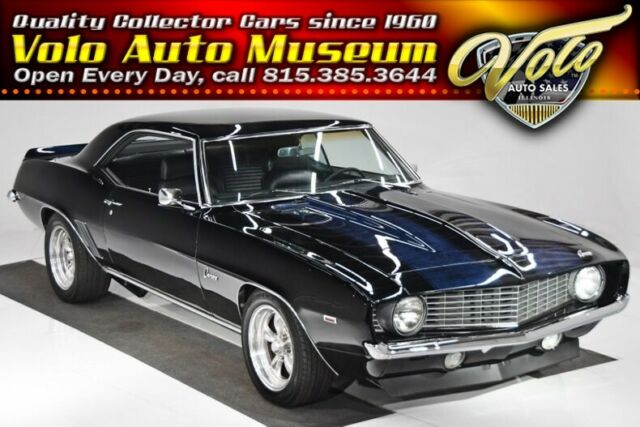 1969 Black Chevrolet Camaro Hardtop