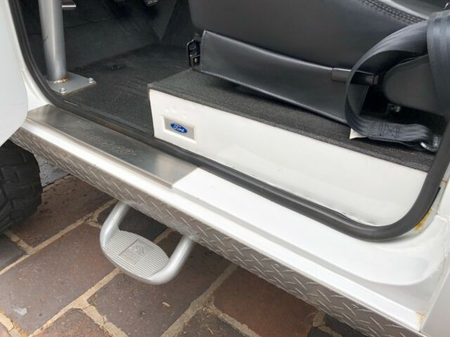 1974 White Ford Bronco Convertible