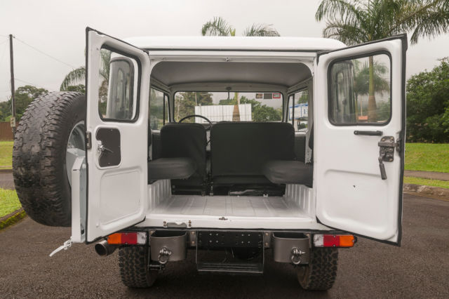 1973 White Toyota Land Cruiser