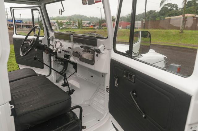 1973 White Toyota Land Cruiser