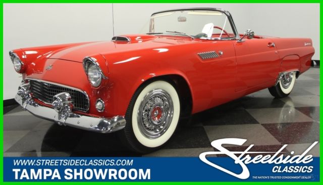 1955 Red Ford Thunderbird