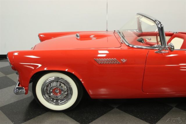 1955 Red Ford Thunderbird