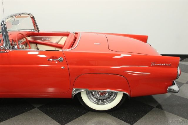 1955 Red Ford Thunderbird