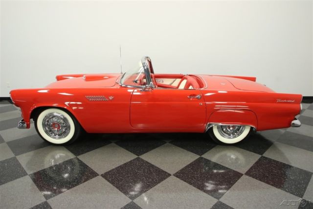 1955 Red Ford Thunderbird
