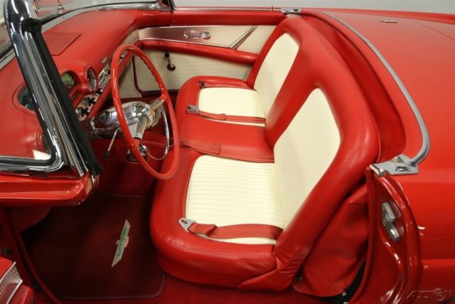 1955 Red Ford Thunderbird