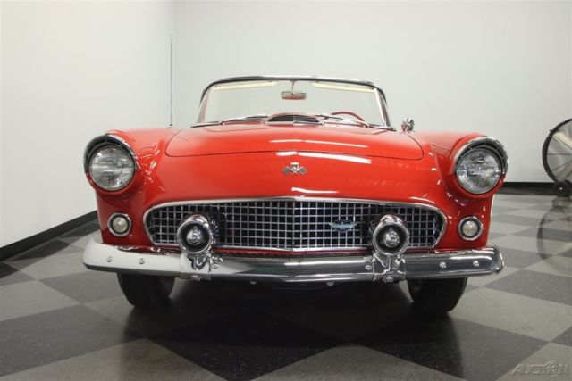 1955 Red Ford Thunderbird
