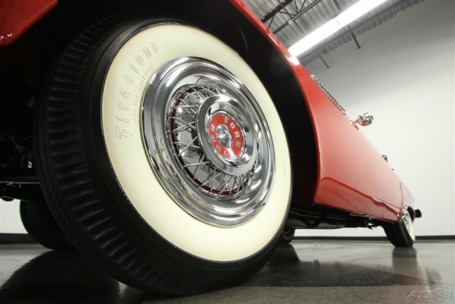 1955 Red Ford Thunderbird