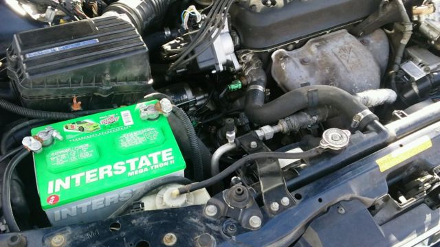 1991 Blue Honda Accord Sedan