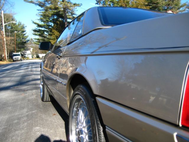 1993 Metallic Beige Cadillac Allante Convertible w/Hardtop