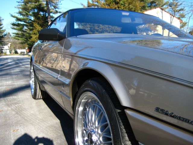 1993 Metallic Beige Cadillac Allante Convertible w/Hardtop
