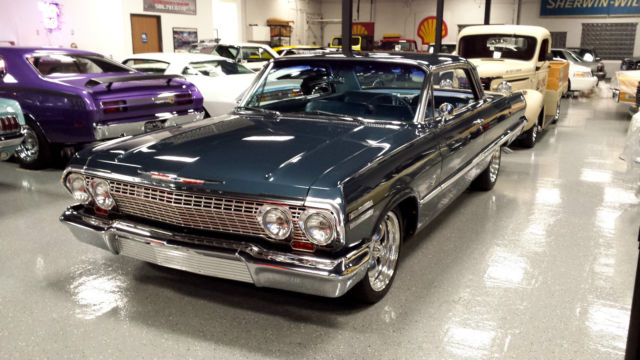 1963 BLUE Chevrolet Impala COUPE
