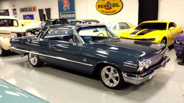 1963 BLUE Chevrolet Impala COUPE