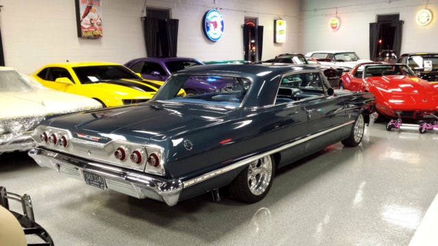 1963 BLUE Chevrolet Impala COUPE