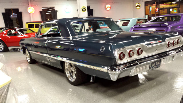 1963 BLUE Chevrolet Impala COUPE