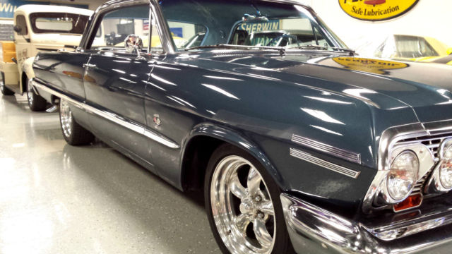 1963 BLUE Chevrolet Impala COUPE