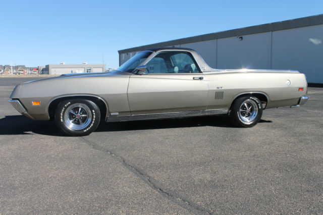 1970 Silver Mist Ford Ranchero Standard Cab Pickup