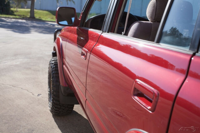 1992 Red Toyota Land Cruiser SUV