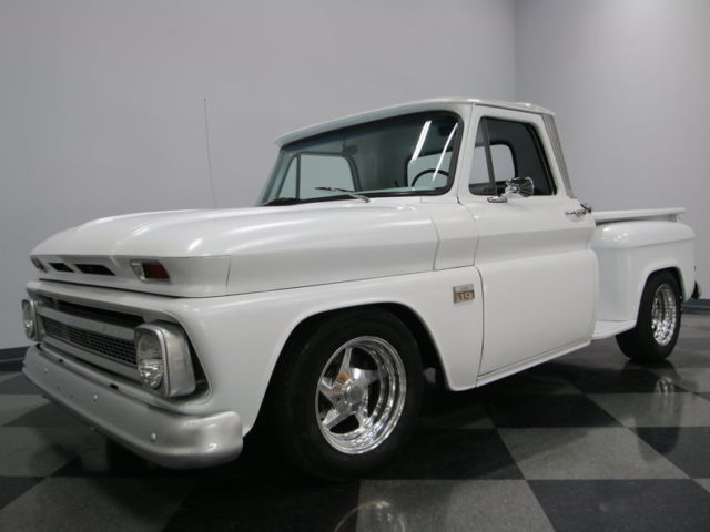 1966 White Chevrolet C-10 Pickup (Truck)