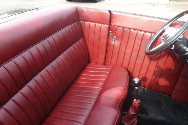1932 Black Ford Highboy Roadster Convertible