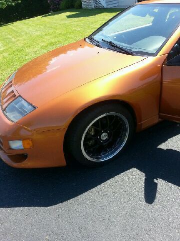 1991 Orange Nissan 300ZX T-TOP