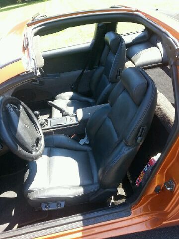 1991 Orange Nissan 300ZX T-TOP