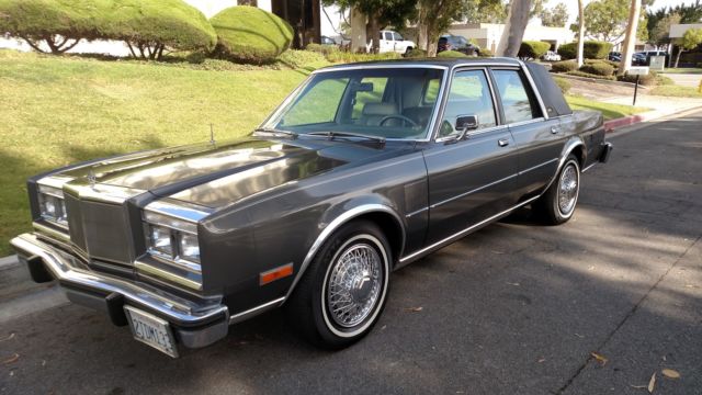 1982 Gray Chrysler New Yorker 4 Door