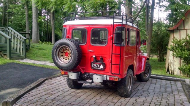1980 Red Toyota Land Cruiser SUV