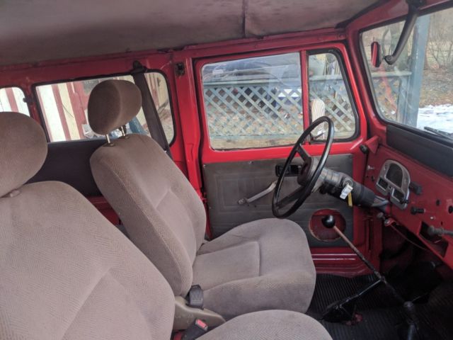 1980 Red Toyota Land Cruiser SUV
