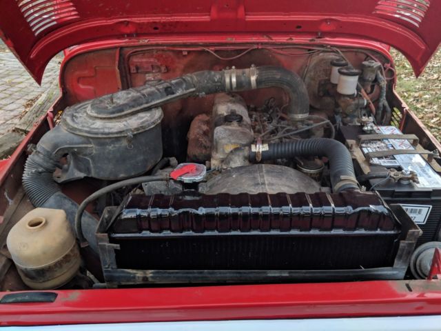 1980 Red Toyota Land Cruiser SUV