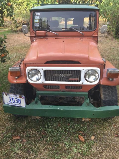 1980 Red Toyota Land Cruiser SUV