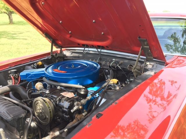 1969 Candy Apple Red Ford Mustang 2 door