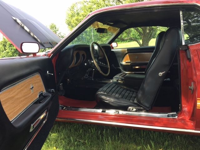 1969 Candy Apple Red Ford Mustang 2 door