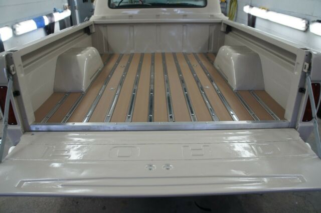 1966 Black Ford F-100 Extended Crew Cab Pickup