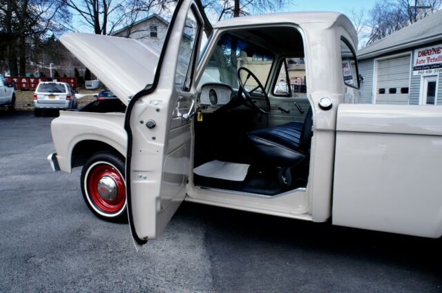 1966 Black Ford F-100 Extended Crew Cab Pickup