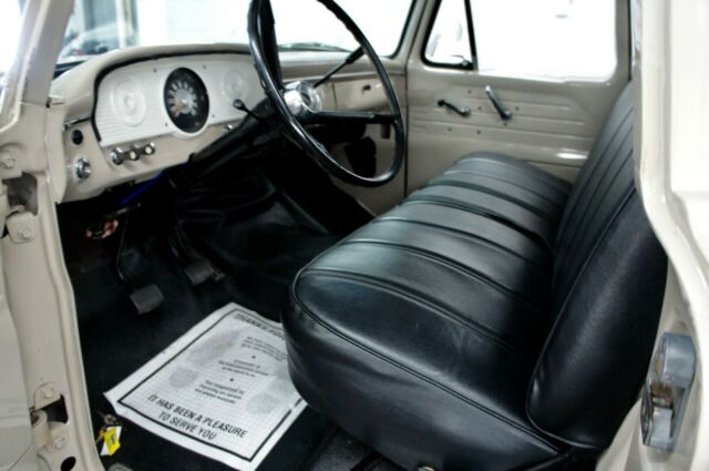 1966 Black Ford F-100 Extended Crew Cab Pickup